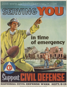 Serving You In Time Of Emergency Poster