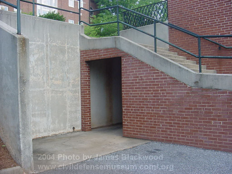 Open End Of Basement Entry Tunnel