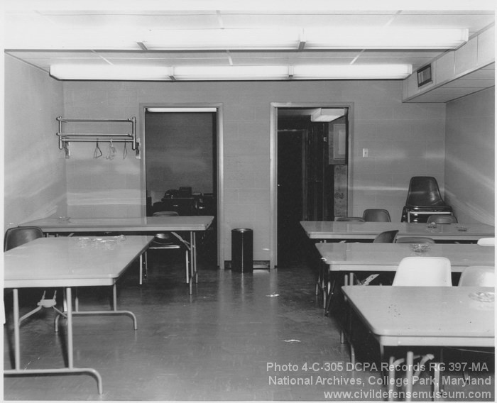 Early 1960s Photo Of Operations Room From The National Archives
