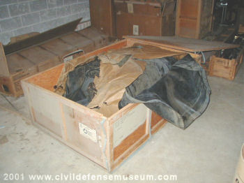 Crated Water Tank
