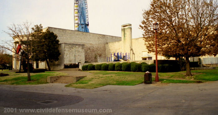 Front Of Old Science Museum, Fair Park, Dallas, Texas