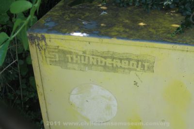 Dallas Thunderbolt Siren Blower Decal At Old Waterworks White Rock Lake