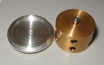 Brass Dual Tone Rotor With Upper Bearing and Chopper Housing Top