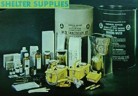 Fallout Shelter Supplies